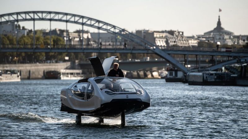 „Sea Bubbles“: Paris testet „fliegende“ Wassertaxis