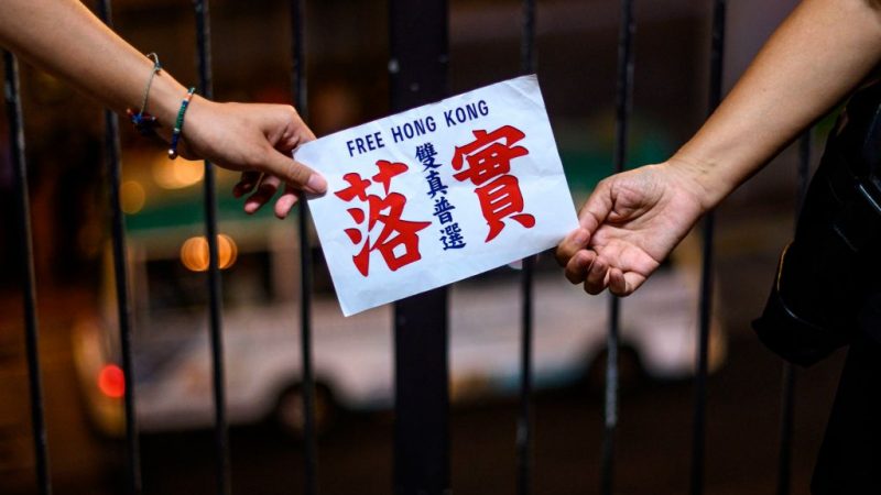 Demonstranten: Hongkong verwandelt sich „von einer modernen Stadt in einen Polizeistaat“