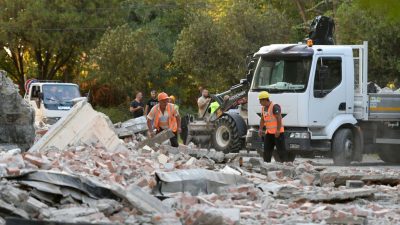 Albanien: Mehr als 100 Verletzte bei Erdbeben