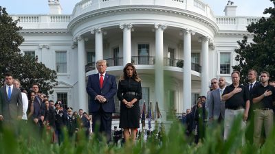 USA: Gedenkveranstaltung zu 9/11 mit Trump im Weißen Haus
