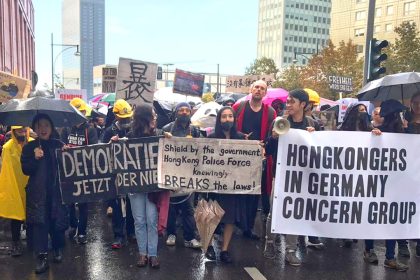 Politikerin auf Hongkong-Demo in Berlin: “Wenn wir jetzt nicht unterstützen, was sollen wir denn dann machen!”