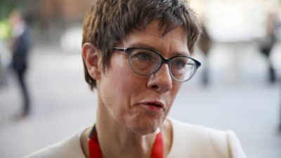 CDU-Chefin Kramp-Karrenbauer will privates Vermögen für Klimaschutz aktivieren