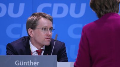 Schleswig-Holsteins Ministerpräsident: Unsere Gesamtperformance war keine Hilfe für die Landtagswahlen