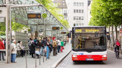 Diesel-Nachrüstung stockt: 18 Millionen Euro Fördermittel, erst 14 umgebaute Busse