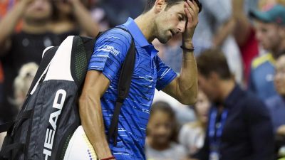 Vorjahressieger Djokovic gibt bei US Open verletzt auf