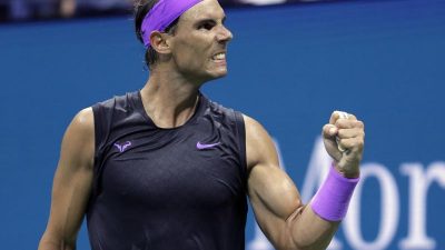 Rafael Nadal steht bei den US Open im Halbfinale