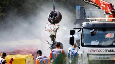 Atemstillstand: Komplikationen bei Formel-2-Pilot Correa