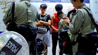 Hongkong: Erhöhte Sicherheitsmaßnahmen am Flughafen wegen erneuter Proteste