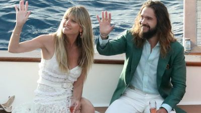 Frisch verheiratet und in der Öffentlichkeit: Heidi Klum feiert mit Tom Kaulitz auf Modewoche