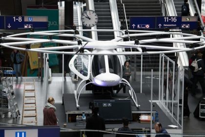 Flugtaxi Volocopter soll Probeflug in Stuttgart absolvieren