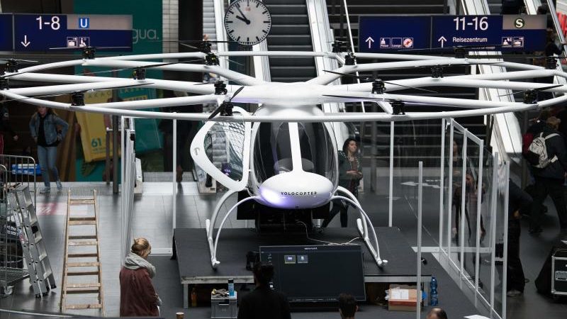 Flugtaxi Volocopter soll Probeflug in Stuttgart absolvieren