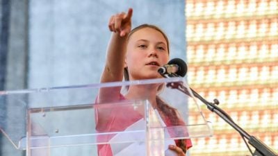 Klima-Demo in New York: Greta Thunberg surft auf „Welle der Veränderung“