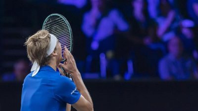 Zverev-Niederlage und Federer-Sieg: Europa wieder in Führung