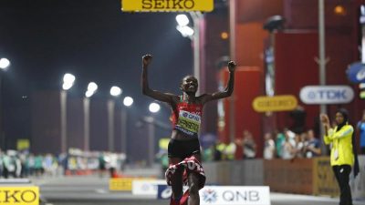 Chepngetich beim Nacht- und Hitze-Marathon Weltmeisterin