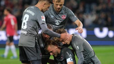Hannover 96 verliert klar gegen den 1. FC Nürnberg