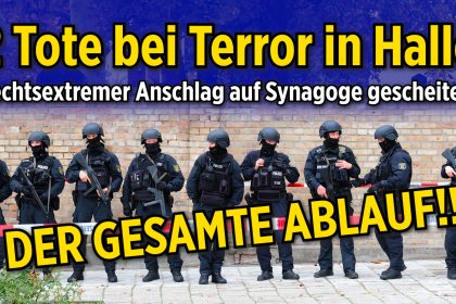 Mit Helm, Sturmhaube und Kampfanzug : So verlief die Terrortat des Neo-Nazi Stephan B. in Halle