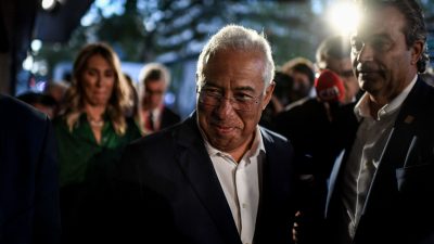 Regierende Sozialisten siegen laut Prognosen bei Parlamentswahl in Portugal