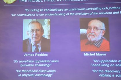Physik-Nobelpreis geht an Kanadische Kosmologen und zwei Schweizer Entdecker von Exo-Planet