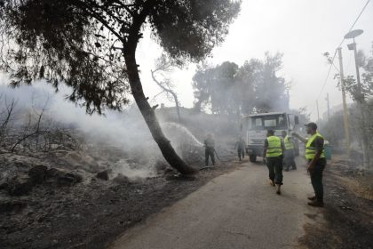 Dutzende Waldbrände lodern in Teilen Syriens und des Libanon