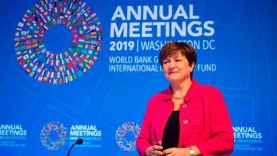 Herbsttagung von IWF und Weltbank: Lob und indirekte Kritik für Deutschland