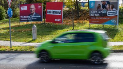 Landtagswahl-Thüringen: Erneute Morddrohung gegen Mohring – Brandanschlag auf Wahlkampf-LKW der AfD