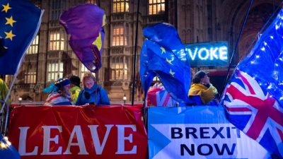London: Bis Donnerstag Abschluss des gesamten Brexit-Gesetzgebung angedacht