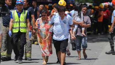 Philippinen: Drittes schweres Erdbeben in Folge – sechs Tote, Dutzende verletzt