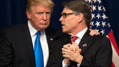 USA: Trump bestimmt Nachfolger für US-Energieminister Perry
