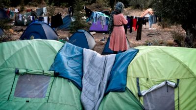 Lager restlos überfüllt: Krawalle in griechischem Migrantenlager auf Samos
