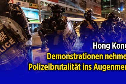 Hong Kong: Mehrere Demonstrationen am Wochenende richten Aufmerksamkeit auf Polizeibrutalität