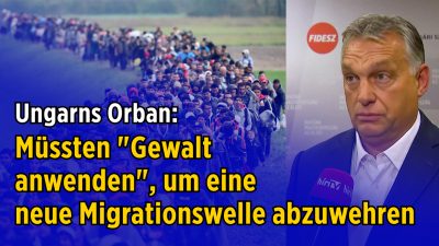 Situation in bosnischem Migrantenlager kritisch – Orban bereit, neue Welle „abzuwehren“
