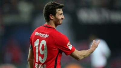 Europa League: Frankfurt gewinnt gegen Lüttich