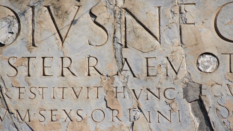 Inschrift enthüllt üppiges Leben Pompejis in den letzten Jahren vor dem Untergang