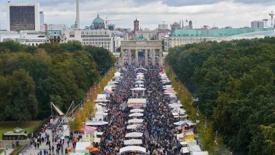 Tag der Deutschen Einheit wird mit Abstand gefeiert – Steinmeier verleiht 15 Verdienstorden