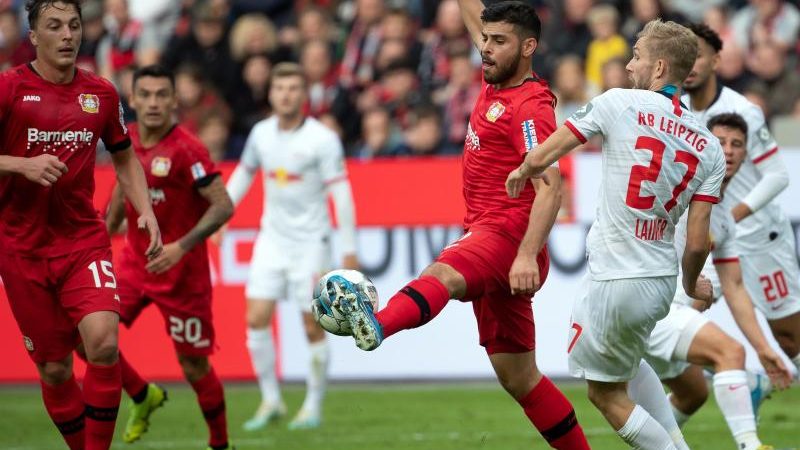 Nkunku rettet Leipzig einen Punkt bei Bayer Leverkusen