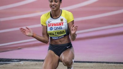 Malaika Mihambo glänzt als Weitsprung-Weltmeisterin