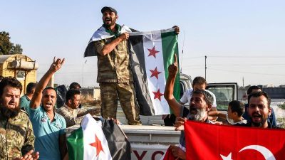 Türkei-Offensive: Syrien schickt Truppen