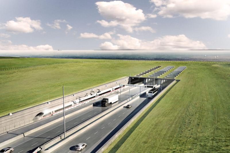 Bauarbeiten für Fehmarnbelttunnel auf deutscher Seite offiziell gestartet