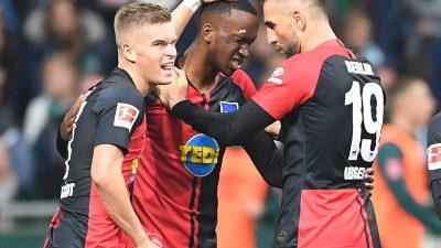 Lukebakio sichert Hertha in Bremen einen Punkt