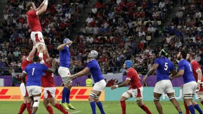 Auch Wales erreicht Halbfinale der Rugby-WM