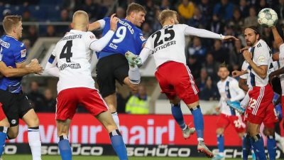 HSV hält Bielefeld auf Distanz: Kein Sieger im Topspiel