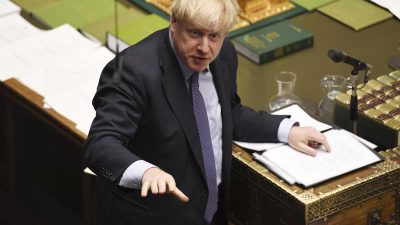 Brexit-Tauziehen: Johnson braucht die EU für den Austritt
