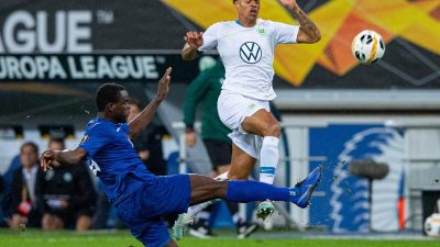 Nach 2:0-Führung: Wolfsburg verspielt Sieg in Gent
