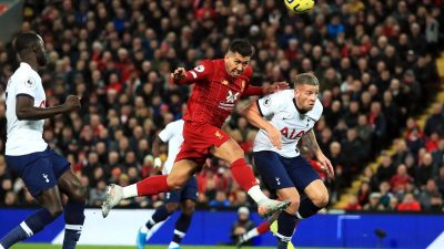 FC Liverpool erkämpft 2:1-Heimsieg gegen Tottenham Hotspur