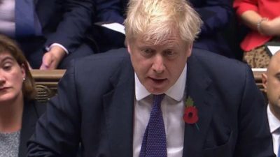 Boris Johnson will Gesetz für Neuwahl durchpeitschen