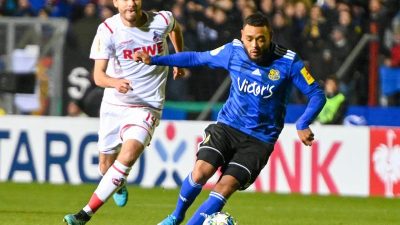 Viertligist Saarbrücken wirft 1. FC Köln aus dem DFB-Pokal
