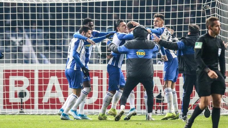 «Jeder Spieler ist heiß»: Hertha mit Pokaleuphorie ins Derby