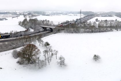 Chaos in Frankreich: 300.000 Haushalte nach heftigem Schneefall ohne Strom