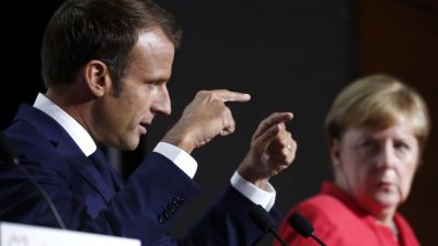 Ungewöhnlich wütende Kanzlerin zu Macron: „Ich bin es leid, die Scherben aufzukehren“