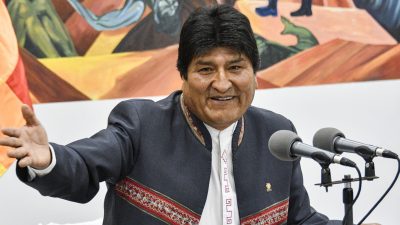 Bolivien: Ex-Präsident Morales kündigt nach Präsidentschaftswahl Rückkehr an